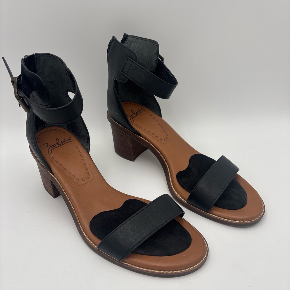 Zodiac Black and Brown Women's Heels